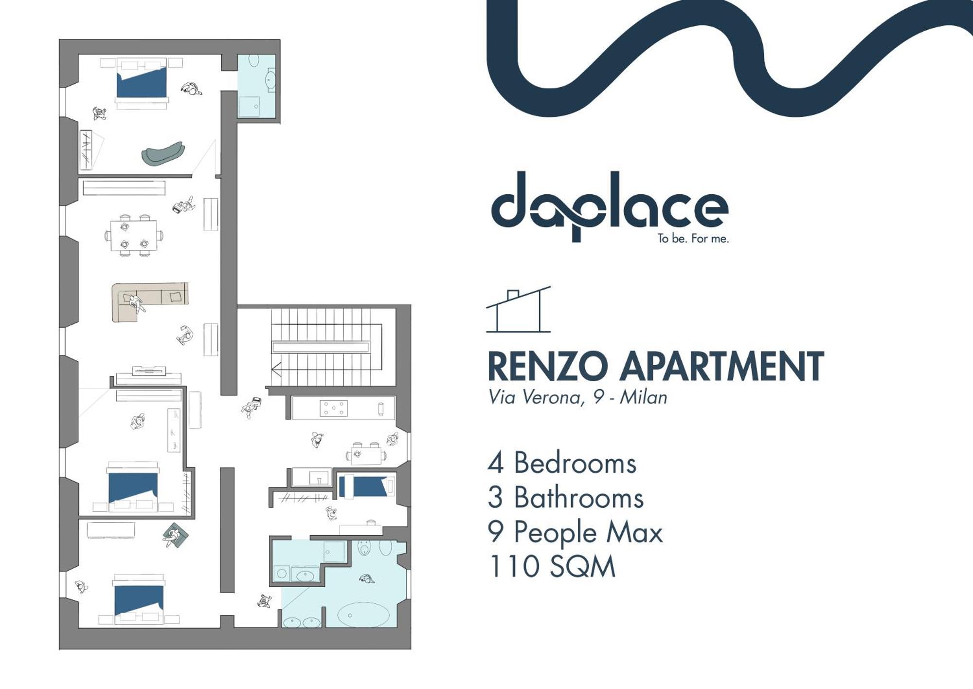 Daplace - Renzo Apartment Mailand Exterior foto